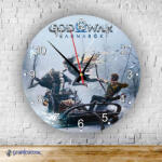 Time4Gift God Of War - Ragnarök kör alakú falióra