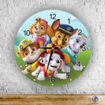 Time4Gift A Mancs őrjárat - kör alakú falióra