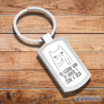 Time4Gift 1 ujjam a tiéd - cicás fém kulcstartó