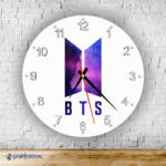 Time4Gift BTS Galaxy kör alakú falióra