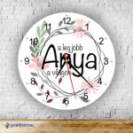 Time4Gift A legjobb Anya kör alakú falióra