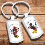 Time4Gift Mickie és Minnie páros fém kulcstartó (2db)