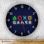 Time4Gift Playstation gamer kör alakú falióra