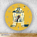 Time4Gift Star Wars R2D2 grafika kör alakú falióra