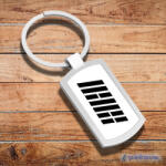 Time4Gift iKon logó band fém kulcstartó