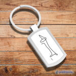 Time4Gift Picasso Tacskó fém kulcstartó