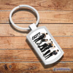 Time4Gift GOT7 fém kulcstartó