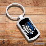 Time4Gift Attack on Titan - Felderítő osztag fém kulcstartó