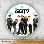 Time4Gift GOT7 kör alakú falióra