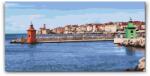  Festés számok szerint - Piran kikötő - Szlovénia Méret: 40x80cm, Keretezés: Műanyagtáblával
