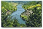  Festés számok szerint - A Mosel-völgy - Németország Méret: 40x60cm, Keretezés: Kartonlemezen