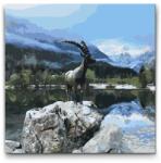  Festés számok szerint - Kranjska Gora - Szlovénia Méret: 50x50cm, Keretezés: Kartonlemezen