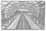  PontPöttyöző - Hamburg pályaudvar - Németország Méret: 40x60cm, Keretezés: Kartonlemezen, Szín: Zöld