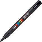 uni PC-3M Marker 0, 9 - 1, 3 mm 24 Black 1 buc (60.1324)