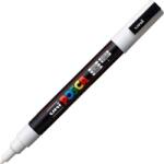 uni PC-3M Marker 0, 9 - 1, 3 mm 01 White 1 buc (60.1301)