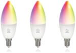 DELTACO Deltaco SH-LE14RGB-3P intelligens fényerő szabályozás Intelligens izzó Wi-Fi 5 W (SH-LE14RGB-3P)
