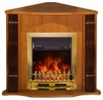 Art Flame Galileo gold &Classic Colt brown 950x882x300 mm