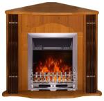 Art Flame Galileo silver &Classic Colt brown 950x882x300 mm
