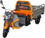 RURIS Triciclu Electric Cargo RURIS Pilot 3120G, 2000W, 72V 45Ah, Autonomie 70 km, Gri, viteza maxima de 25 km/h, conform reglementarilor UE, fara permis, gri (31200TCG25a)
