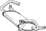 BOSAL Toba esapament finala BOSAL 177-275 (177-275)