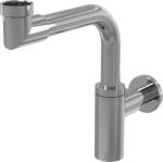 Alcaplast Dn32 design Долен сифон за мивка, спестяващ пространство, метал (a403)