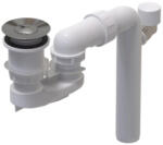 Villeroy & Boch Sifon cu preaplin ascuns, Villeroy Boch, ViFlow, cu capac ventil alb (U909530RW)