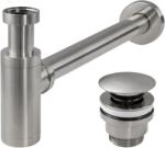 Rea Sifon lavoar universal + Ventil tip Click-Clack Inox periat, Rea (REA-A4400)