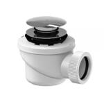 Slovarm CLICK-CLACK zuhanytálca-szifon, Ø50/60-as átmérőhöz, króm 621614 (621614)