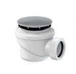 Slovarm Zuhanytálca-szifon, Ø50/60-as átmérőhöz, műanyag fedlap, króm 621053 (621053)