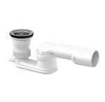 Slovarm Zuhanytálca-szifon, Ø50/60-as átmérőhöz, rozsdamentes acél lefolyószűrő 620979 (620979)