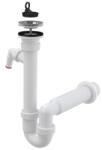 ALCA Sifon Pentru Lavoar Teava, Sita Din Otel Inoxidabil Dn70 Si Legatura Masina De Spalat - Alcaplast A810-dn50 (a810-dn50)