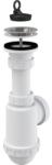 ALCA Sifon Pentru Lavoar Cu Ventil Sita Din Otel Inoxidabil Dn70 - Alcaplast A441-dn50/40 (a441-dn50/40)