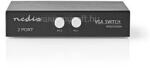 NEDIS CSWI5902BK VGA kapcsoló 2 portos (CSWI5902BK) (CSWI5902BK)