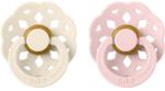 BIBS Boheme Natural Rubber Size 2: 6+ months cumi Ivory / Blossom 2 db