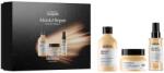 L'Oréal L’Oreal Professionnel Serie Expert Absolut Repair TRIO professzionális rutin készlet, száraz és sérült hajra, arany quinoa pehelyekkel és búzaproteinekkel, sampon, 300 ml + maszk, 250 ml + hajolaj, 90