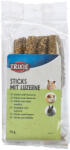 TRIXIE 2xkb. 70g Trixie Sticks lucernával snack kisállatoknak