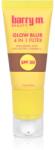 Barry M Glow Blur élénkítő bázis SPF 30 árnyalat Deep 30 ml
