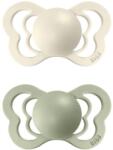BIBS Couture Natural Rubber Size 1: 0+ months cumi Ivory / Sage 2 db