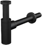 Alca Desing Fém Mosdószifon matt fekete (A400black) (A400BLACK)