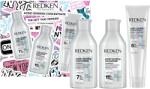 Redken Acidic Bonding Concentrate professzionális készlet, citromsavval, sérült és kémiailag kezelt hajra: sampon 300 ml + balzsam 300 ml + leave-in intenzív hidratáló 150 ml