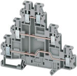 Schneider Electric NSYTRV26T Csavaros háromszintes átkötőkapocs 1x1 csatlakozás 5, 2 mm 2, 5 mm2 20A-es Schneider (NSYTRV26T)