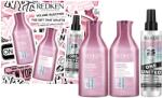 Redken Volume Injection professzionális rutin készlet, filloxánnal, vékony, volumenhiányos hajra: sampon 300 ml + balzsam 300 ml + Redken One United többfunkciós szérum 150 ml