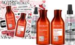 Redken Frizz Dismiss professzionális rutin készlet, babassu olajjal göndör hajra: Sampon 300 ml + Balzsam 300 ml + Redken One United Multi-Benefit kezelés 150 ml