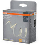 OSRAM Ledvance Flex COB USB Type C - Hajlítható melegfehér LED szalag, homogén fényű COB technológiával, 1, 5 méter hosszú, USB-C csatlakozóval, 830-as színhőmérséklet (4099854448898)