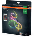 OSRAM Neon Digital Flex - RGB LED szalag IP44gel, távirányítóval, 5 méter hosszú, színváltós és dimmelhető kültéri dekoratív világítás, 23W (4099854449079)