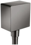 AXOR Cot racord, Axor, ShowerSolution, pătrat, negru cromat lucios, 36732330 (36732330)