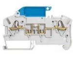 Legrand 37182 Viking3 fázis szak. 2, 5mm2 nulla vezetékes sorkapocs kék 1 em. lev. dug. csav (037182)