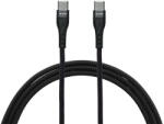 Tracer TRAKBK47493, USB C apa - USB C apa, 1 m, 60 W, 480 MB/s, Fekete, Kábel (TRAKBK47493)