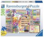 Ravensburger 500 db-os XXL puzzle - A művész palettája (17535) (17535)