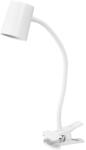OSRAM Office Line Desk Trapezium Clip - Fehér asztali lámpa cserélhető GU10 foglalattal, 170° hajlítható karral és csipesz rögzítéssel, IP20, max. 9W (4058075843127)